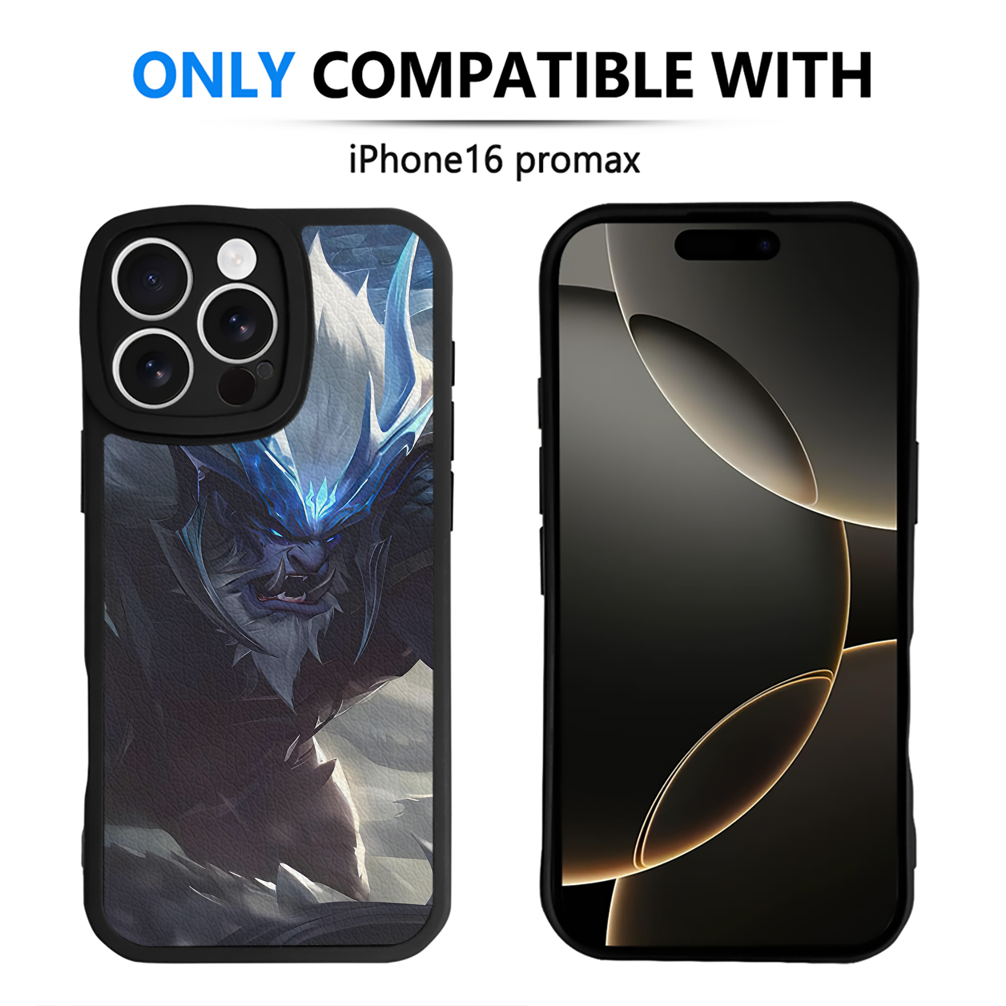 （画像用） リーグ・オブ・レジェンド League of Legends LOL 【iPhone 16シリーズ対応】シリコンスマホケース（レザー調） 材質：シリコン